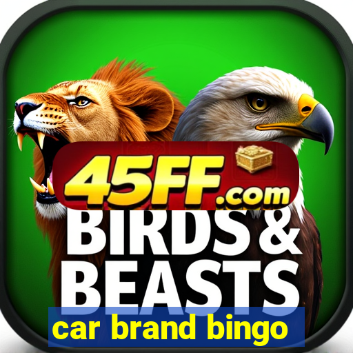 car brand bingo